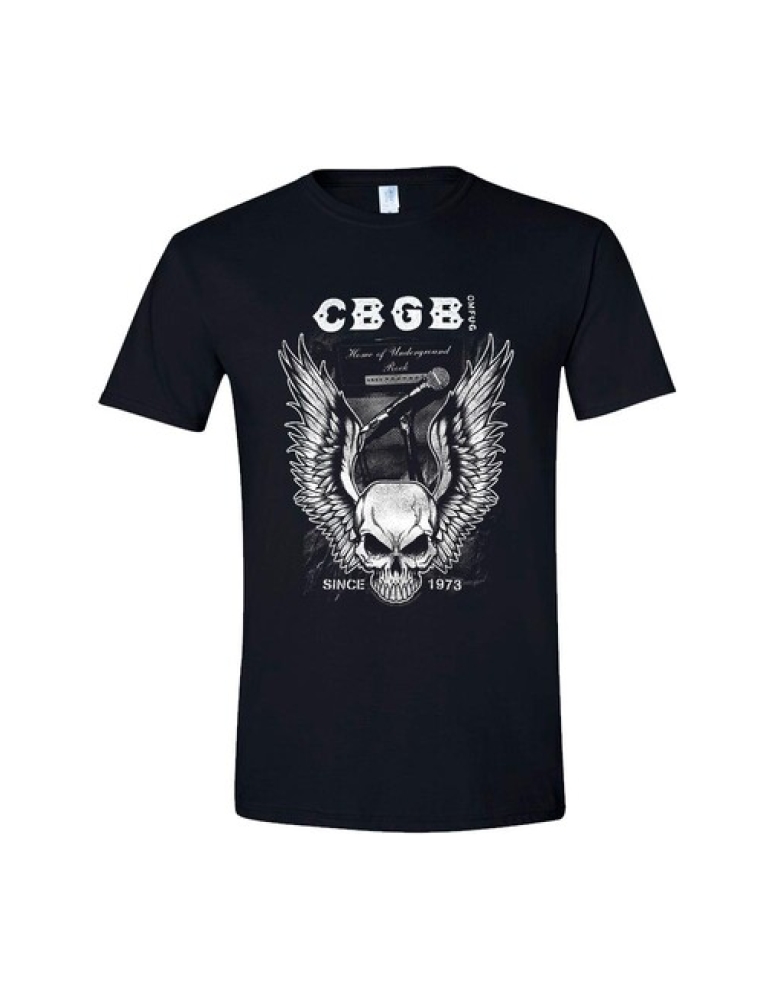 CBGB Flying Skull T-Shirt T-Paita