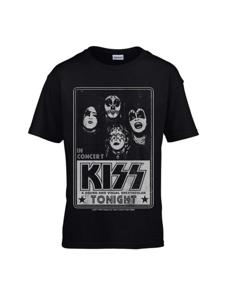 Kiss - Concert Poster Lasten T-Paita