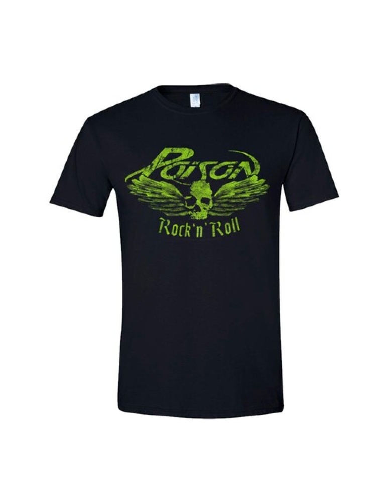 Poison Flying Skull T-Shirt T-Paita