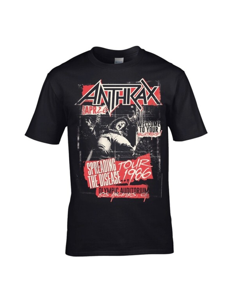 Anthrax Spreading the Disase T-Paita