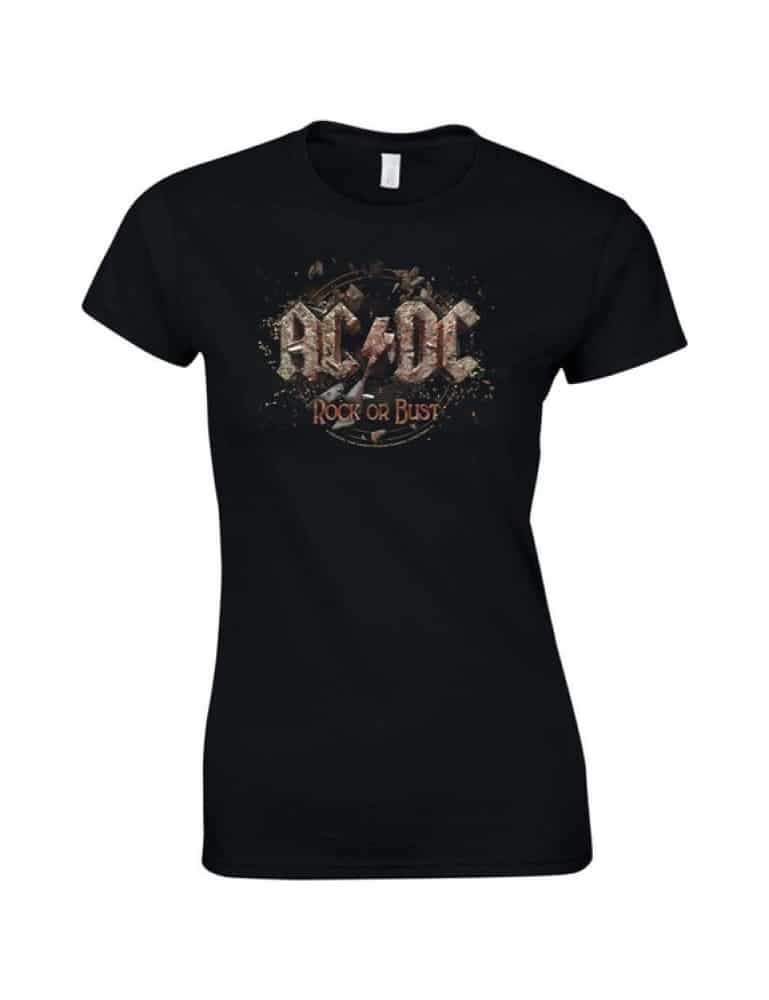 AC/DC Rock or bust Naisten T-Paita