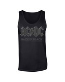AC/DC Back in Black Hihaton T-Paita