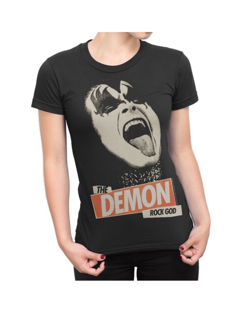 Kiss - Rock God Naisten T-Paita