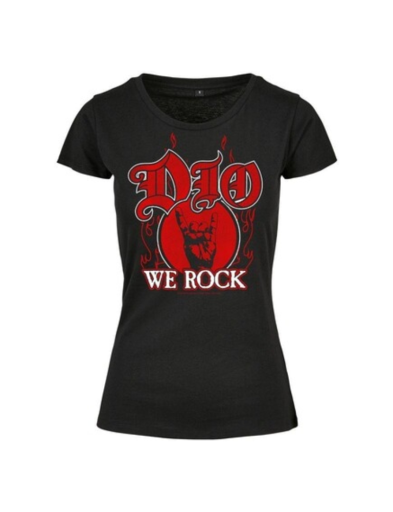 Dio - We Rock (lady) Naisten T-Paita