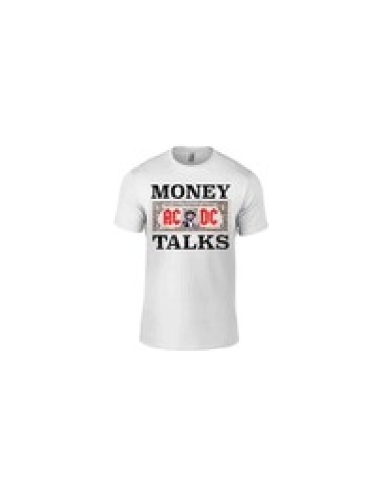 AC/DC Money Talks Valkoinen T-Paita