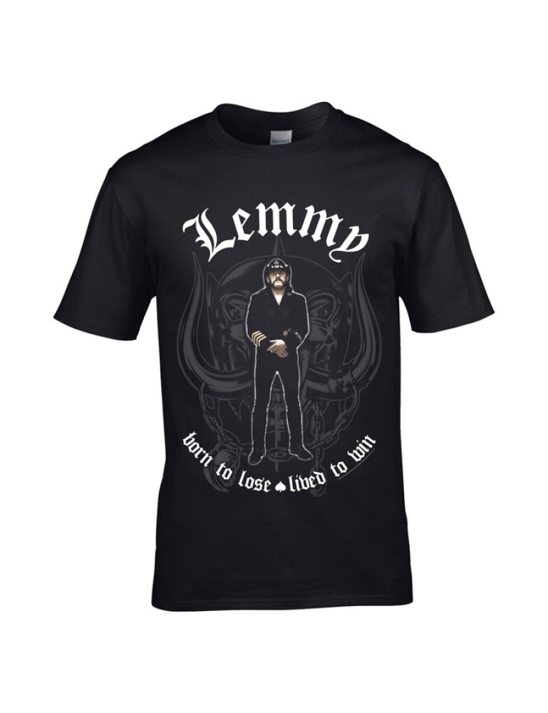 Lemmy Kilmister --Memorial Statue T-Paita