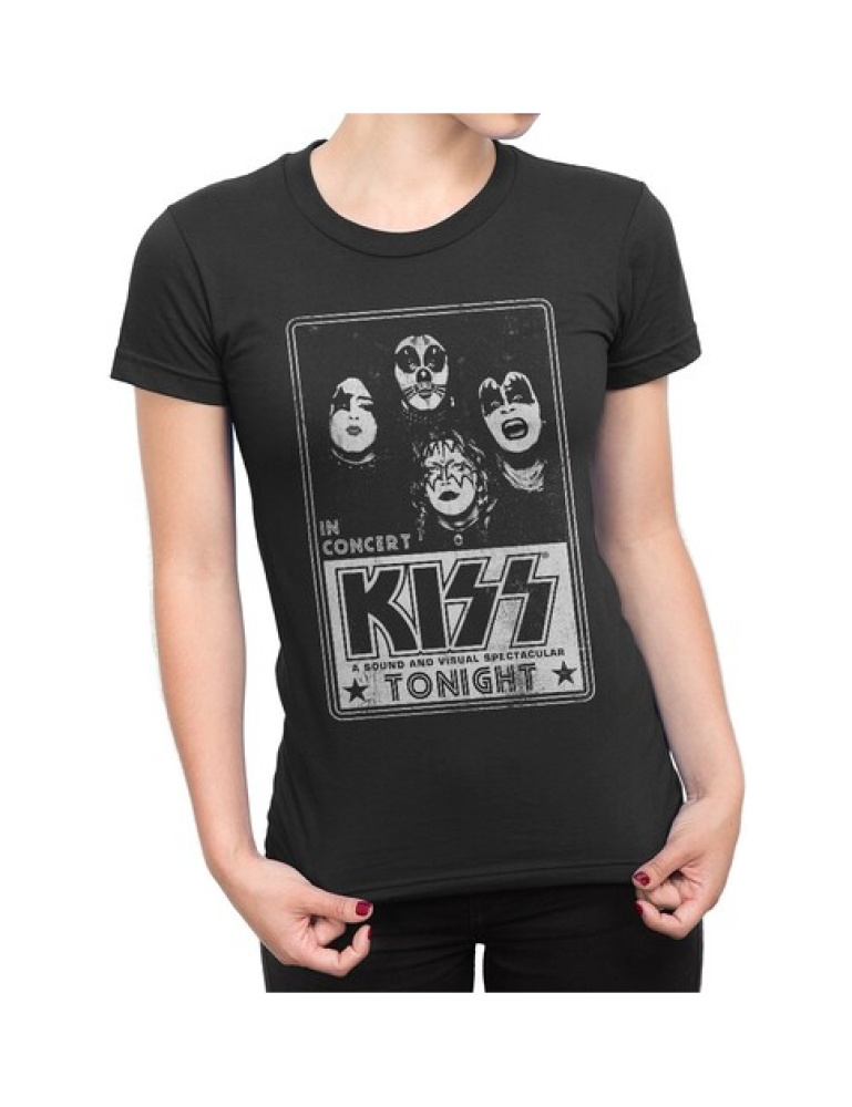 Kiss - Concert poster Naisten T-Paita