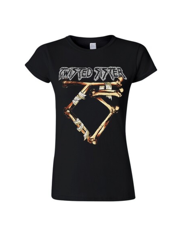 Twisted Sister Bone Logo Naisten T-Paita