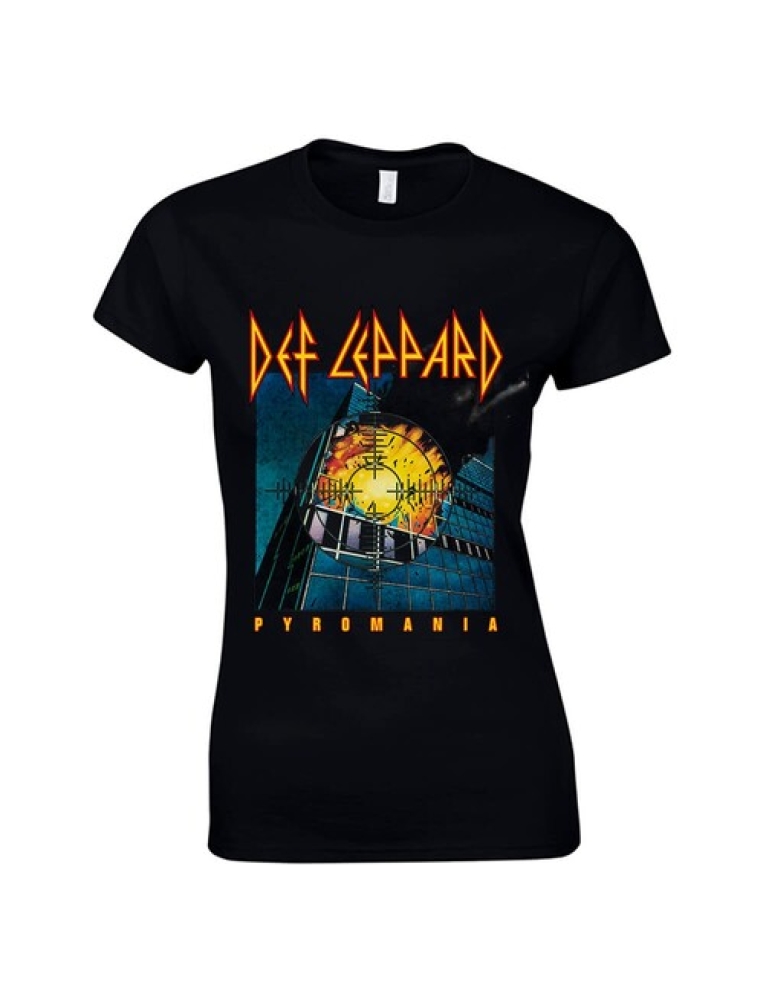 Def Leppard - Pyromania Naisten T-Paita