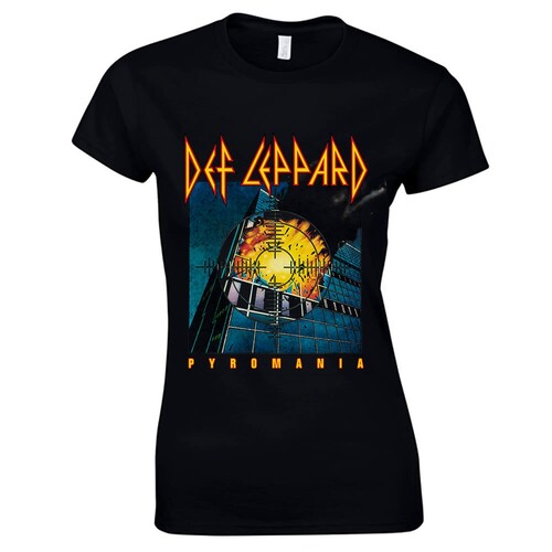 Def Leppard - Pyromania Naisten T-Paita