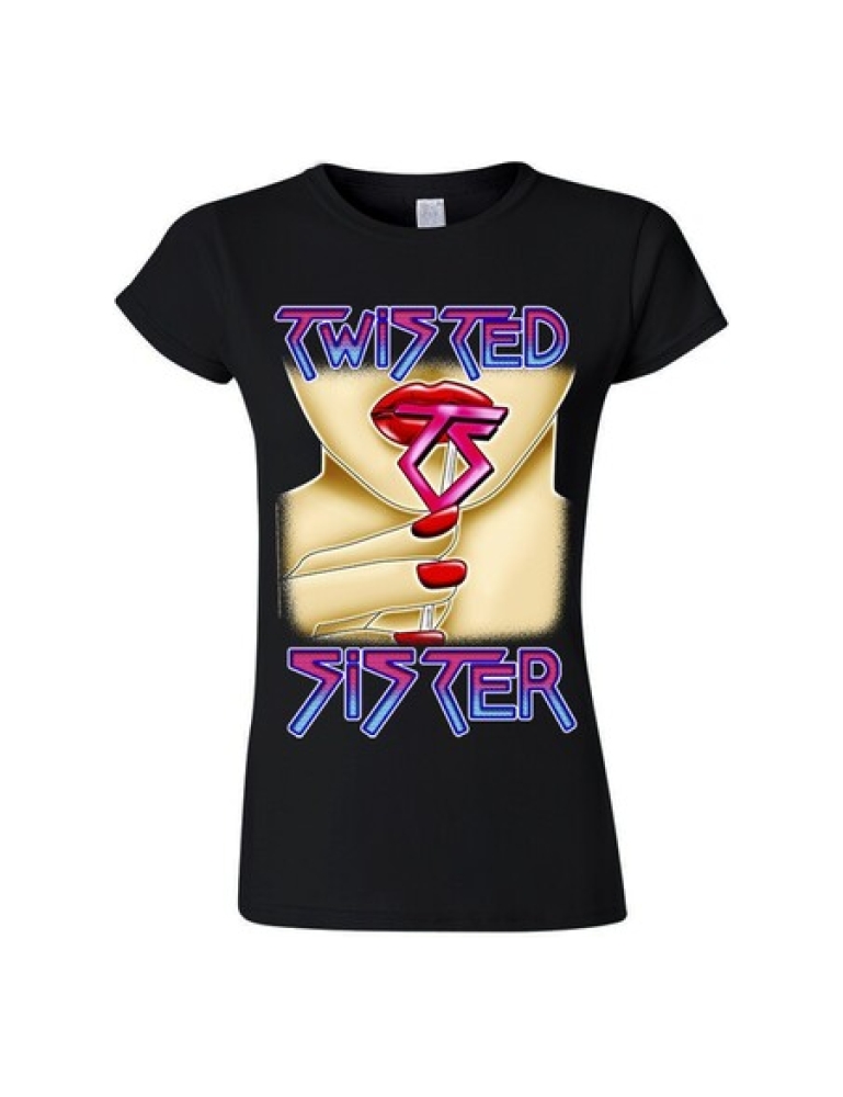 Twisted sister love is for suckers Naisten T-Paita