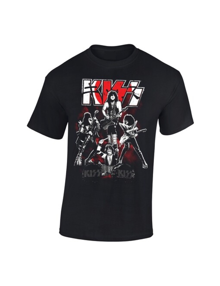 Kiss - Japan T-Paita
