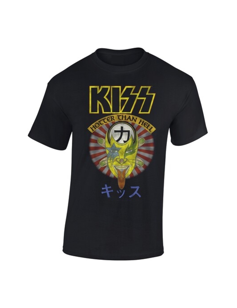 Kiss - Hotter Than Hell T-Paita