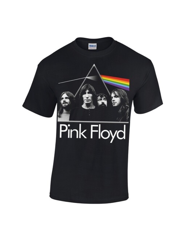Pink Floyd - Dark side of the moon band T-Paita