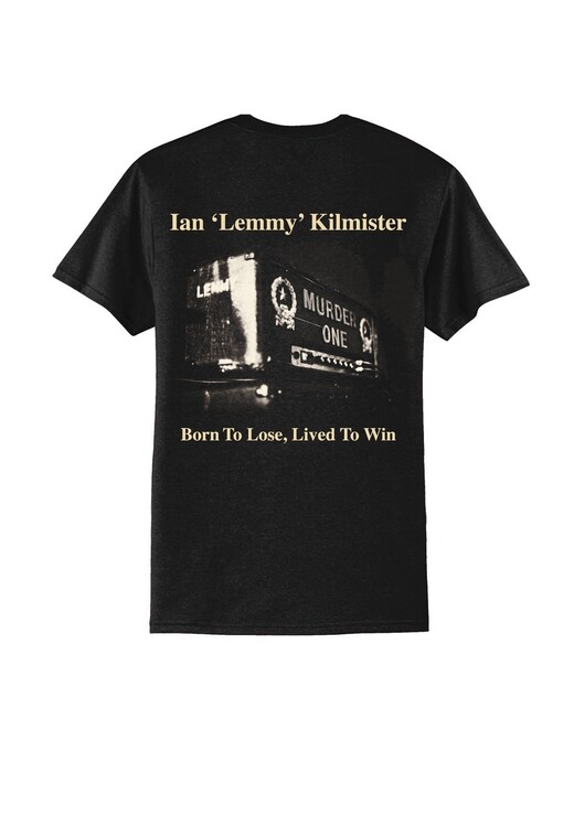 Lemmy Kilmister - Born to Lose, Lived to Win 1945-2015 T-Paita