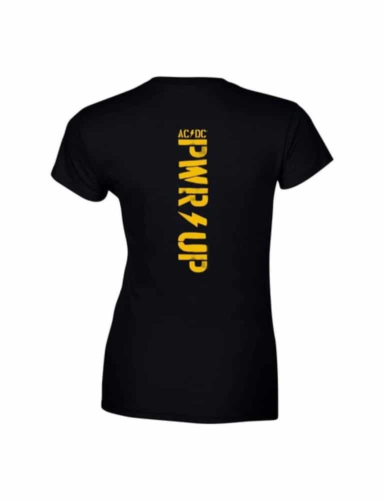 AC/DC PWR Up Shot in the Dark (lady) Naisten T-Paita