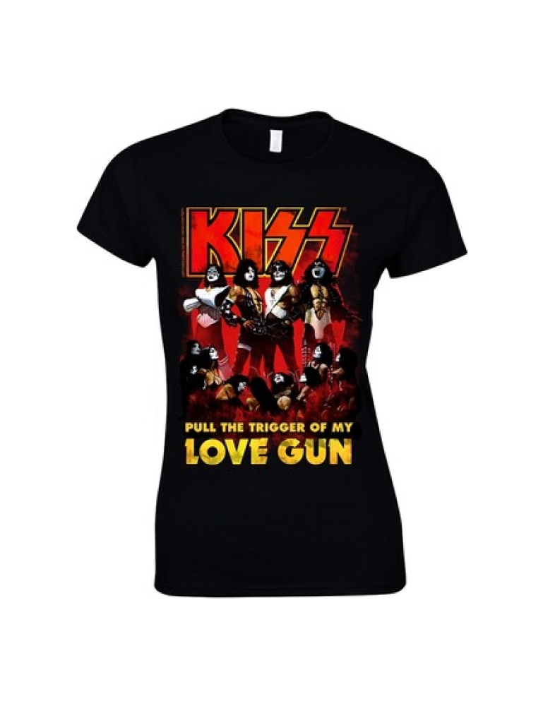 Kiss - Love Gun Naisten T-Paita