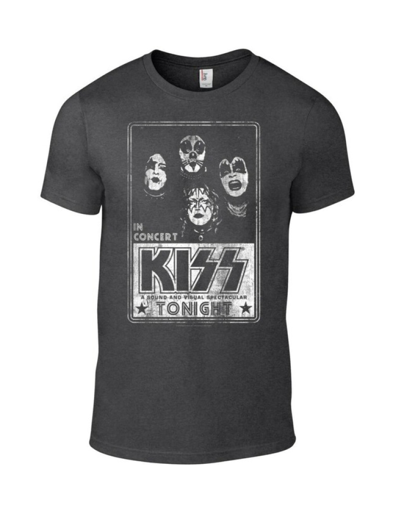 Kiss - Concert poster T-Paita