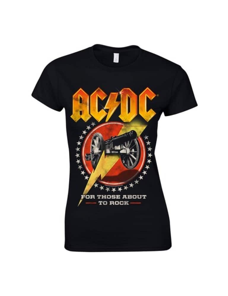 AC / DC For those about to rock new Naisten T-Paita