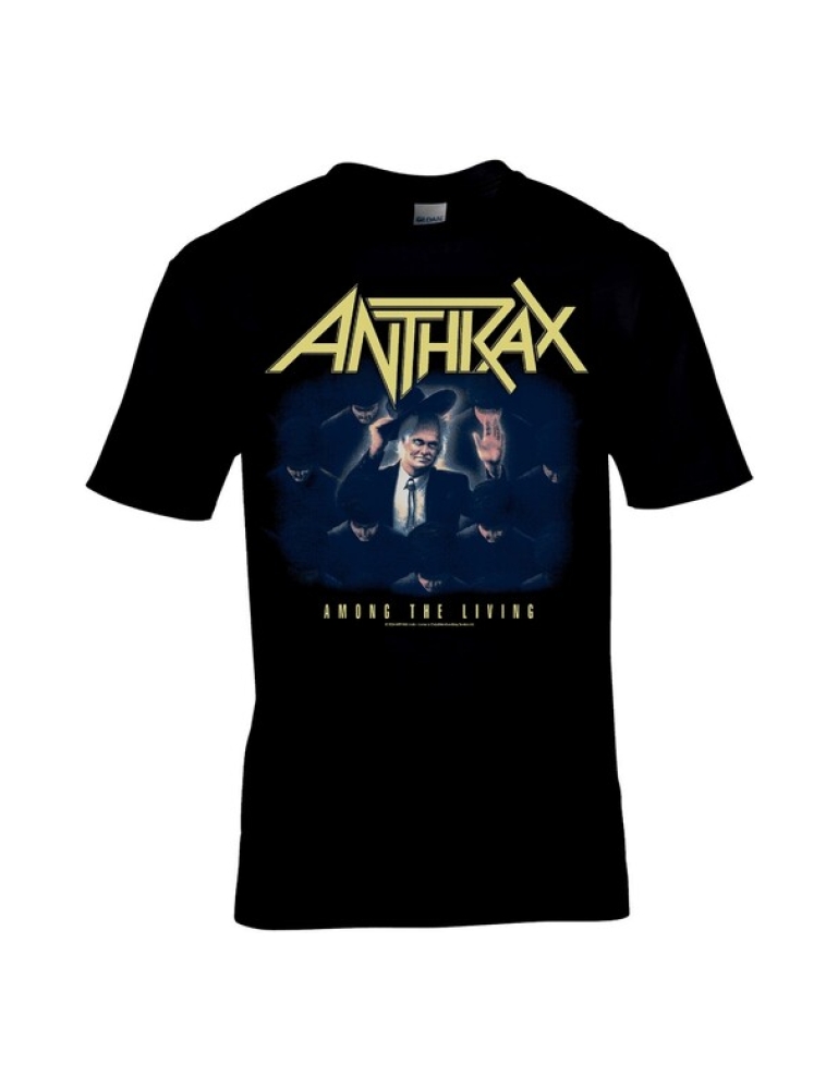 Anthrax Among the Living T-Paita