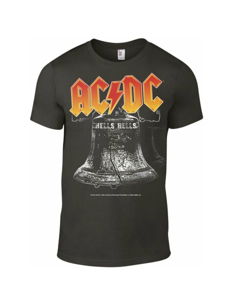 AC/DC Hells Bells Savuharmaa T-Paita