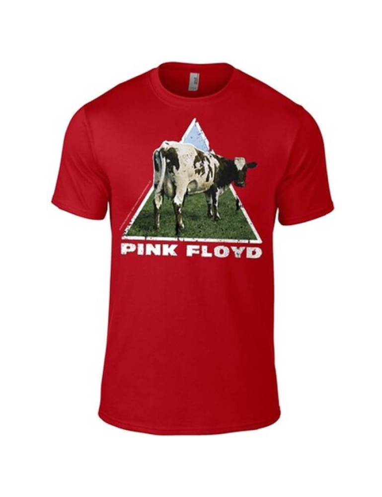 Pink Floyd - Atom Heart Punainen T-Paita