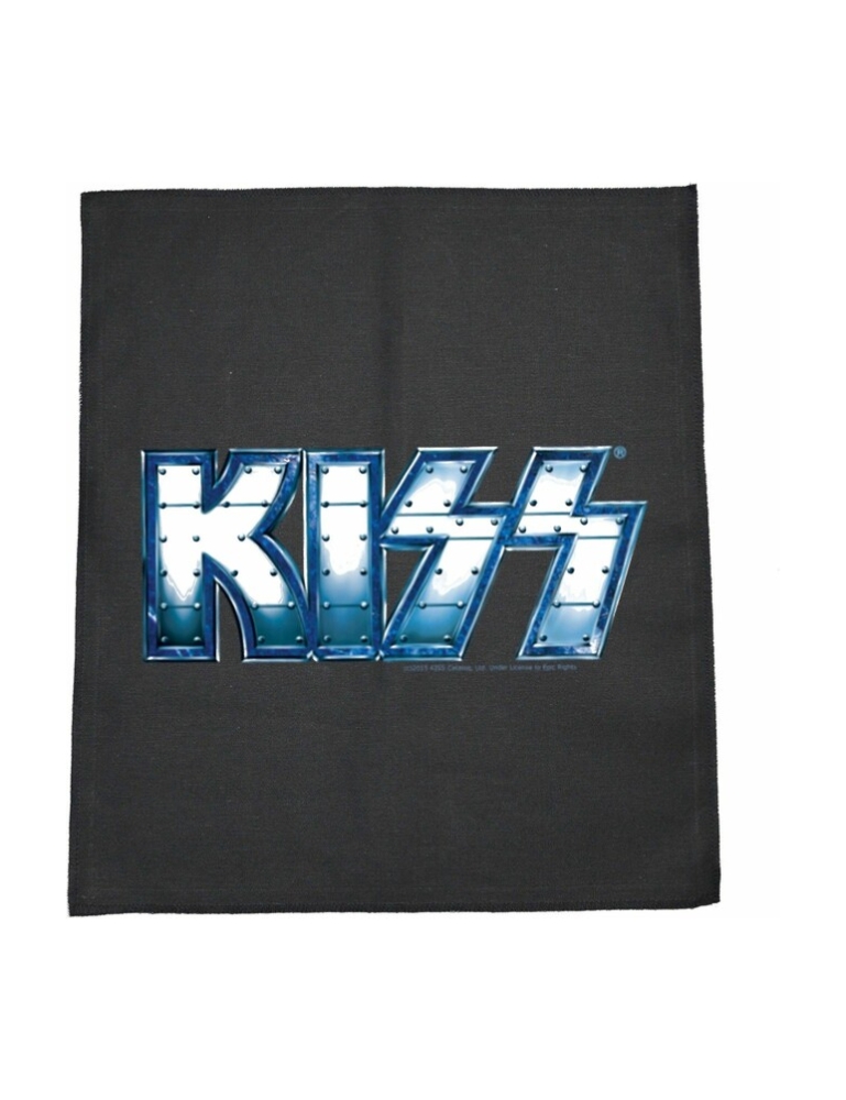 Kiss - Metallic Logo Patch 35*40 cm