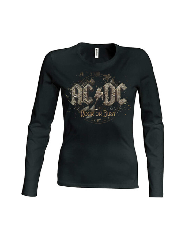 Rock Or Bust, Women´s Longsleeve