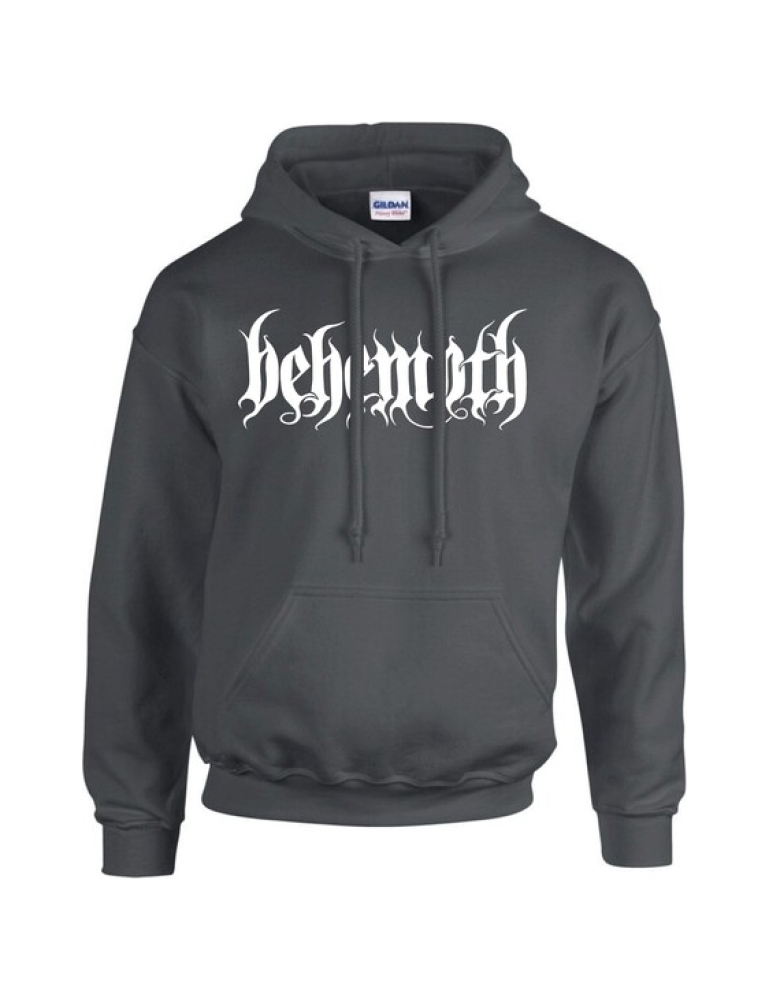 Behemoth White Logo Huppari