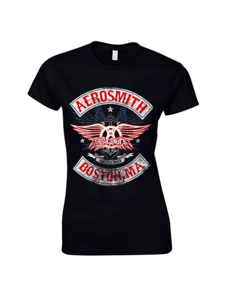 Aerosmith - Boston Pride Naisten T-Paita