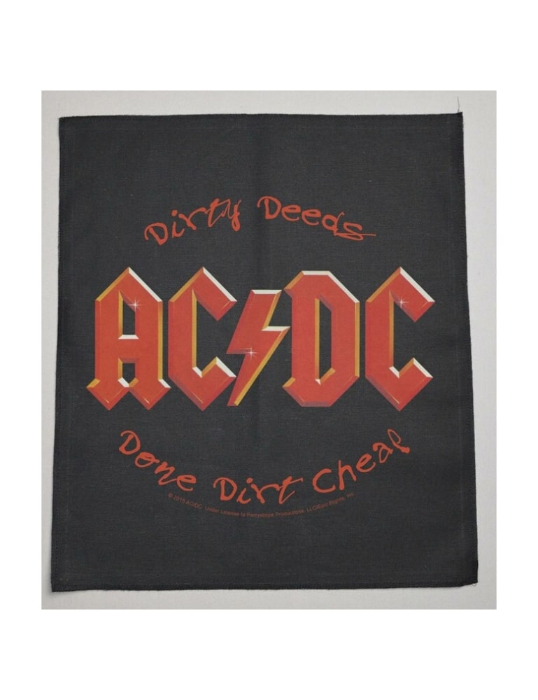 AC/DC Dirty deeds Patch 36*40 cm