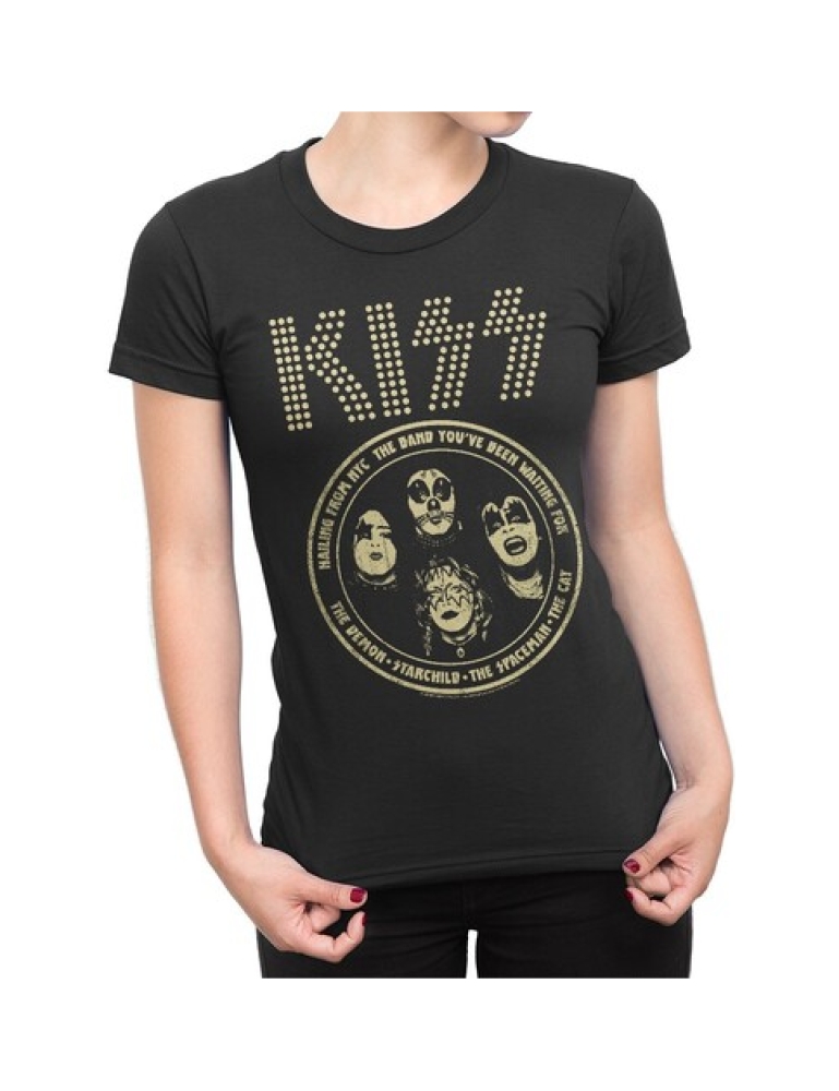 Kiss - Band Naisten T-Paita