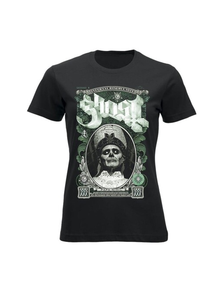 Ghost Papa nihil (lady) Naisten T-Paita