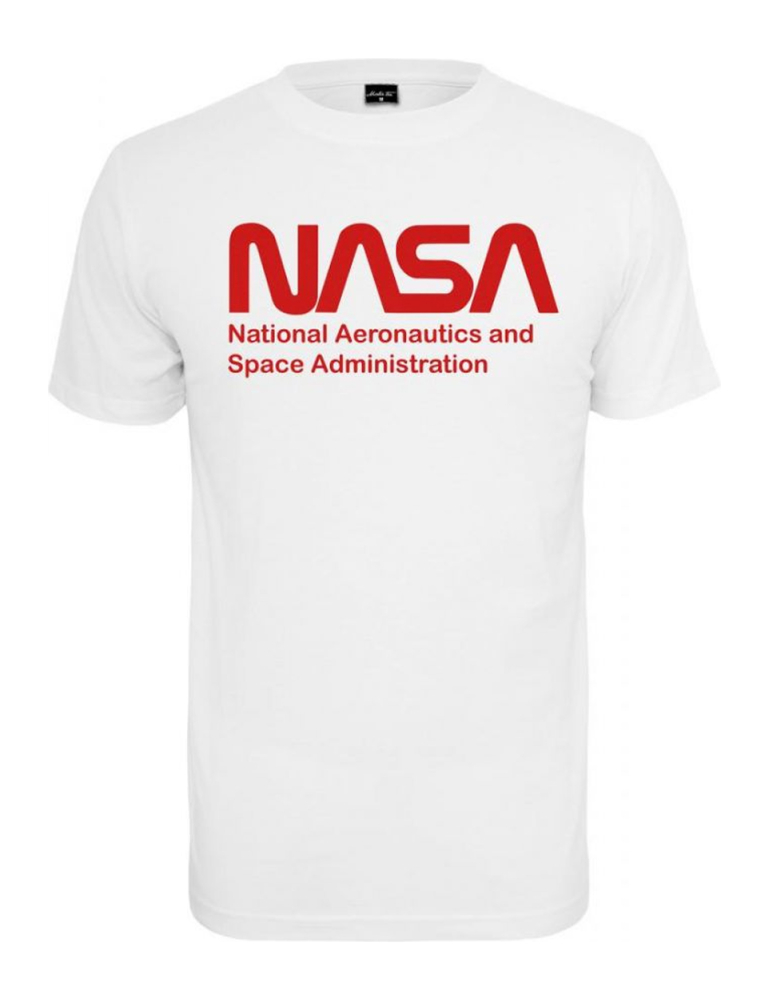 Wormlogo | NASA | White Tee