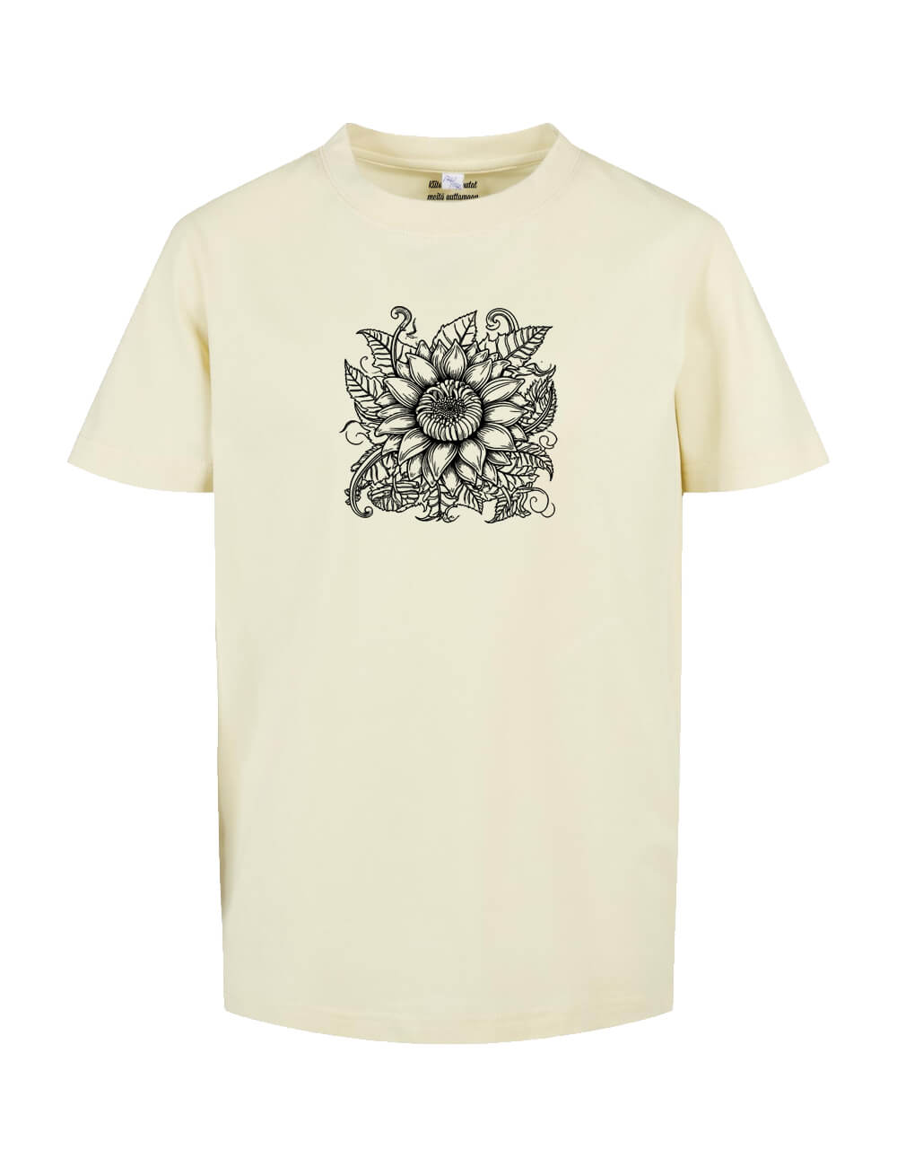 Sun Flower Softyellow, Kids Tee