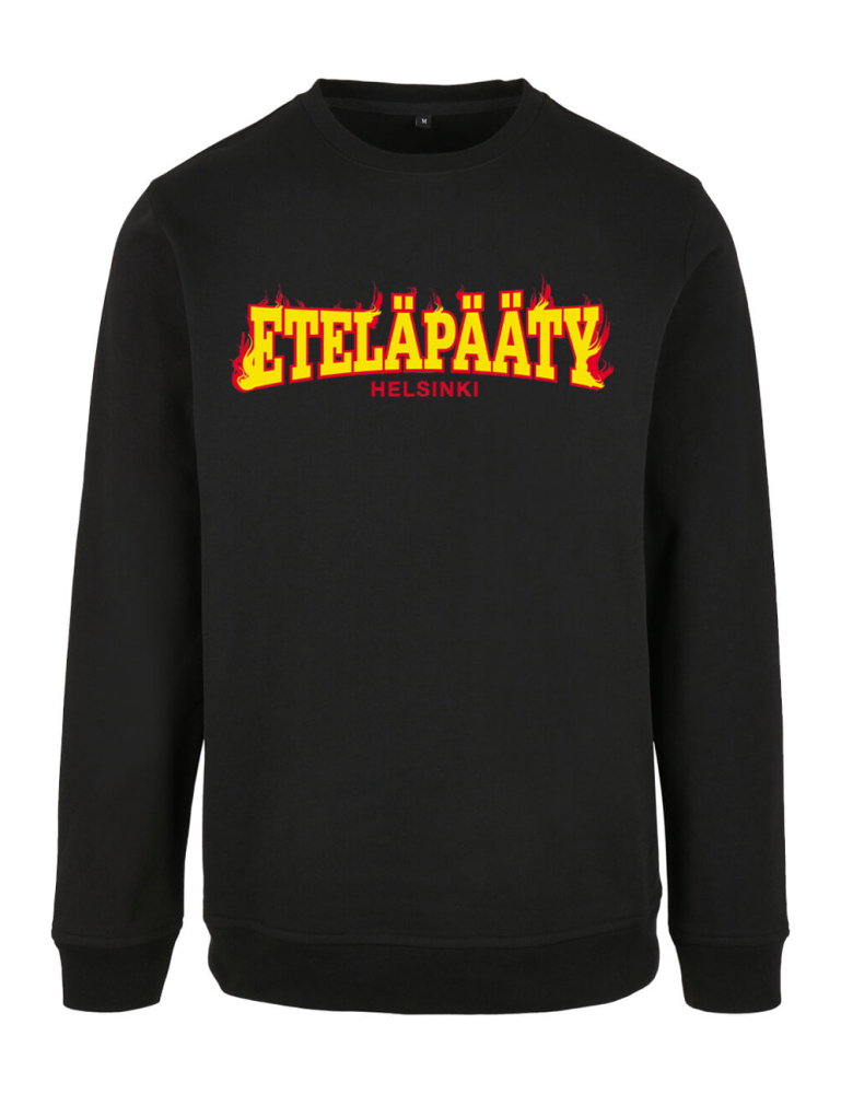 Flames Logo, Crewneck