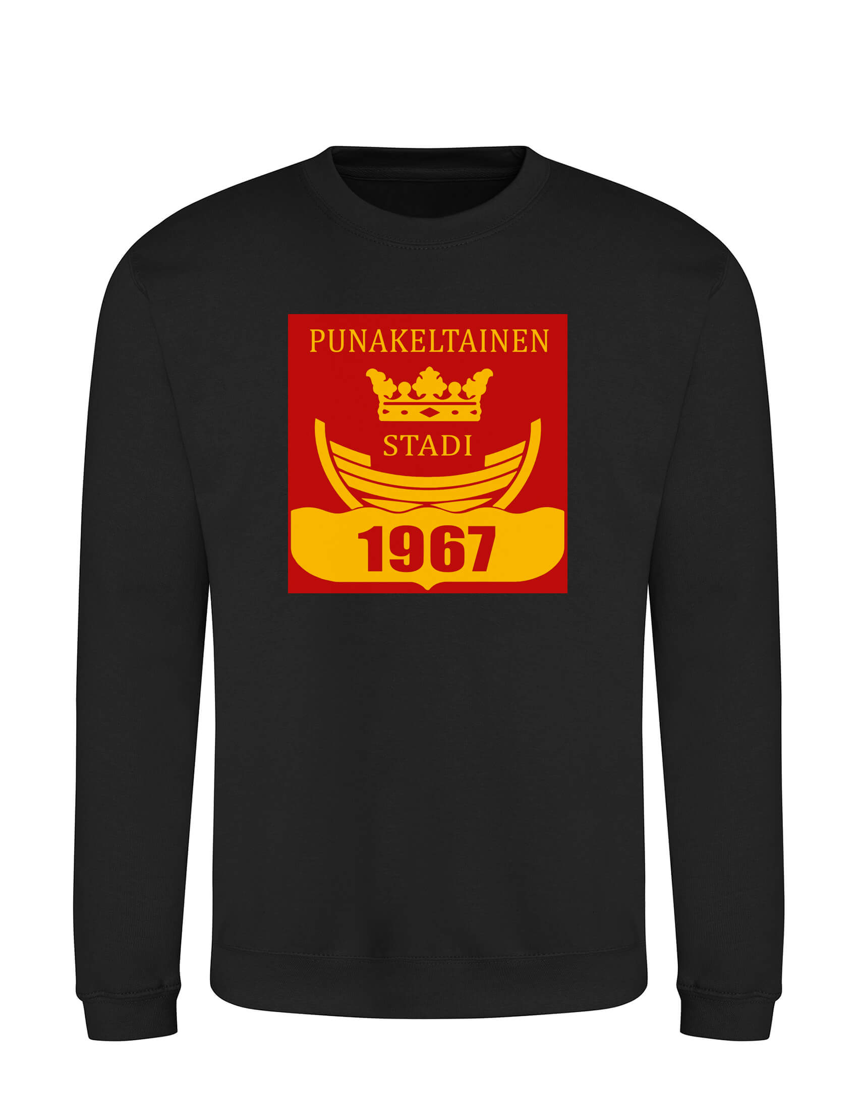 Punakeltainen Stadi, Crewneck