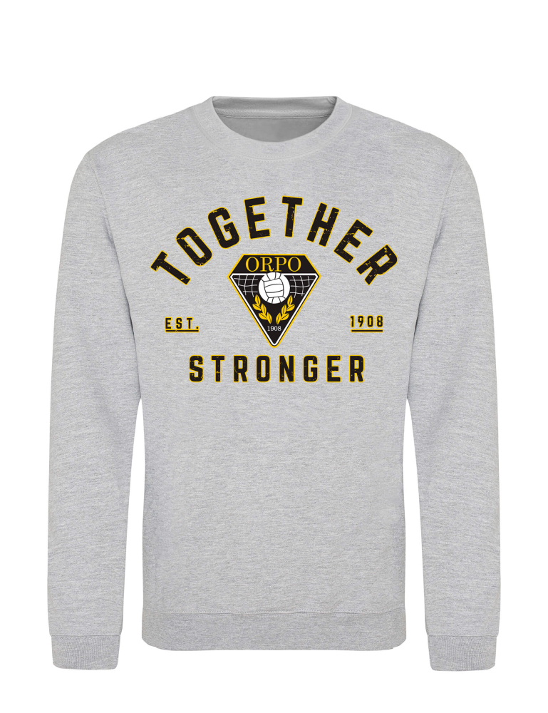 Together, Stronger Distressed, Crewneck