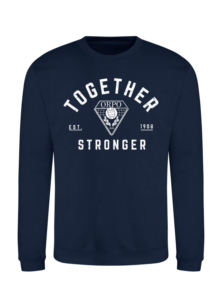 Together, Stronger Distressed, Crewneck