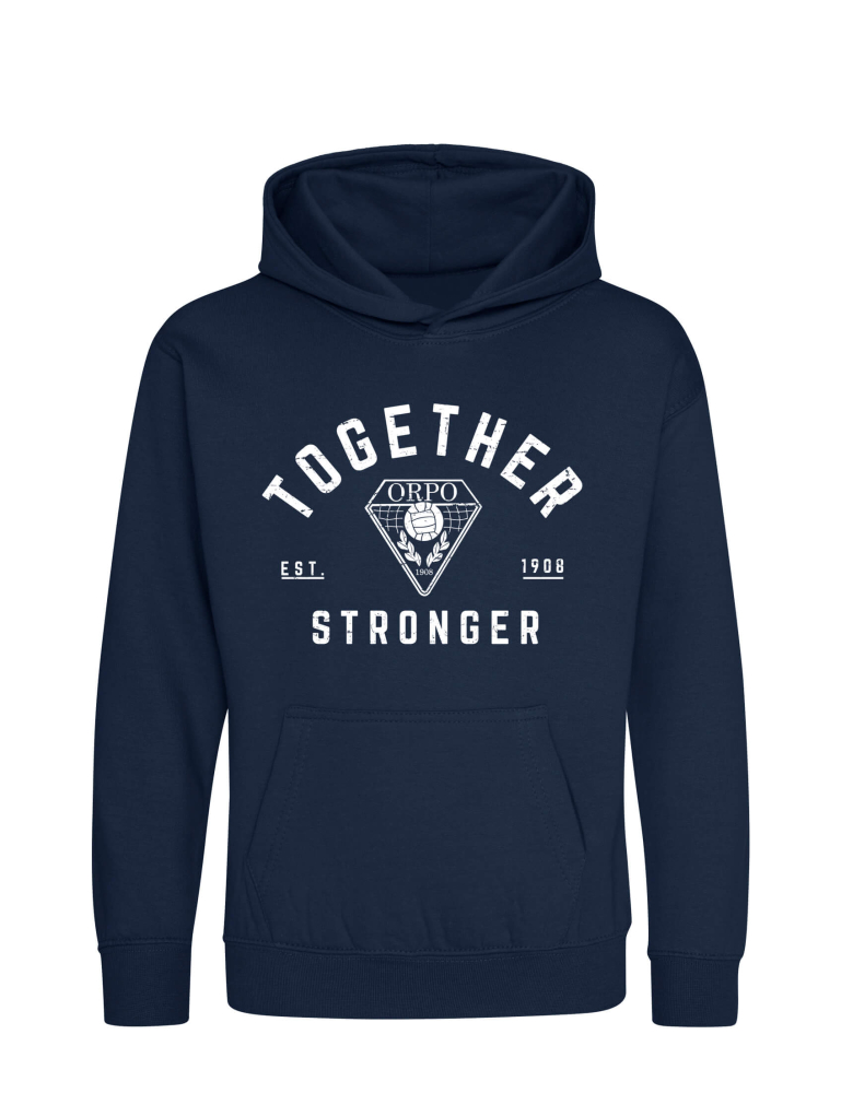 Together, Stronger Distressed, Kids Hoody
