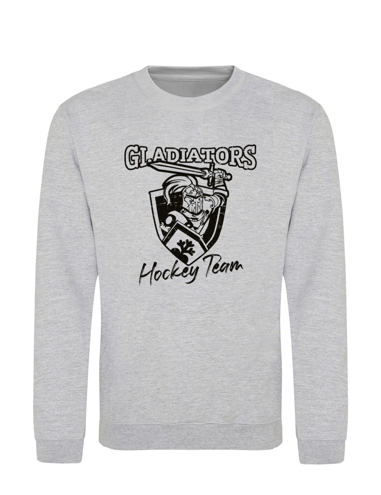 Distressed Shield, Crewneck