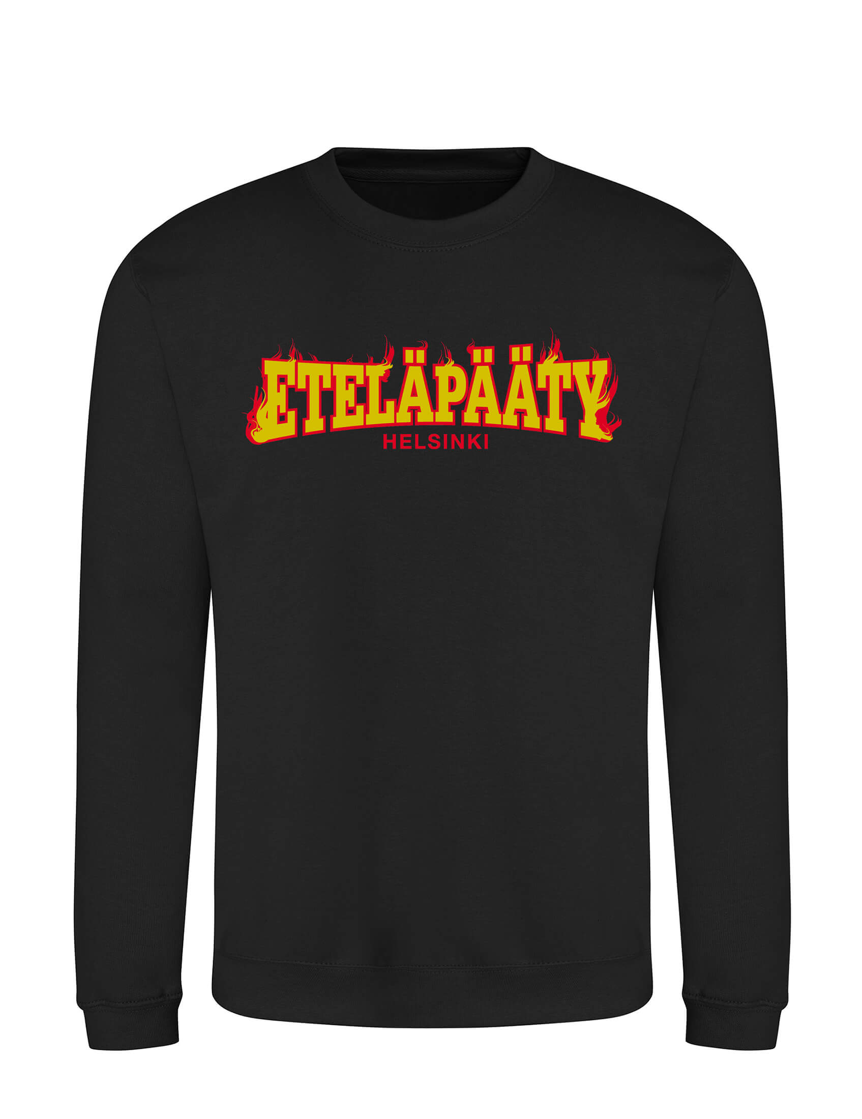 Flames Logo, Crewneck