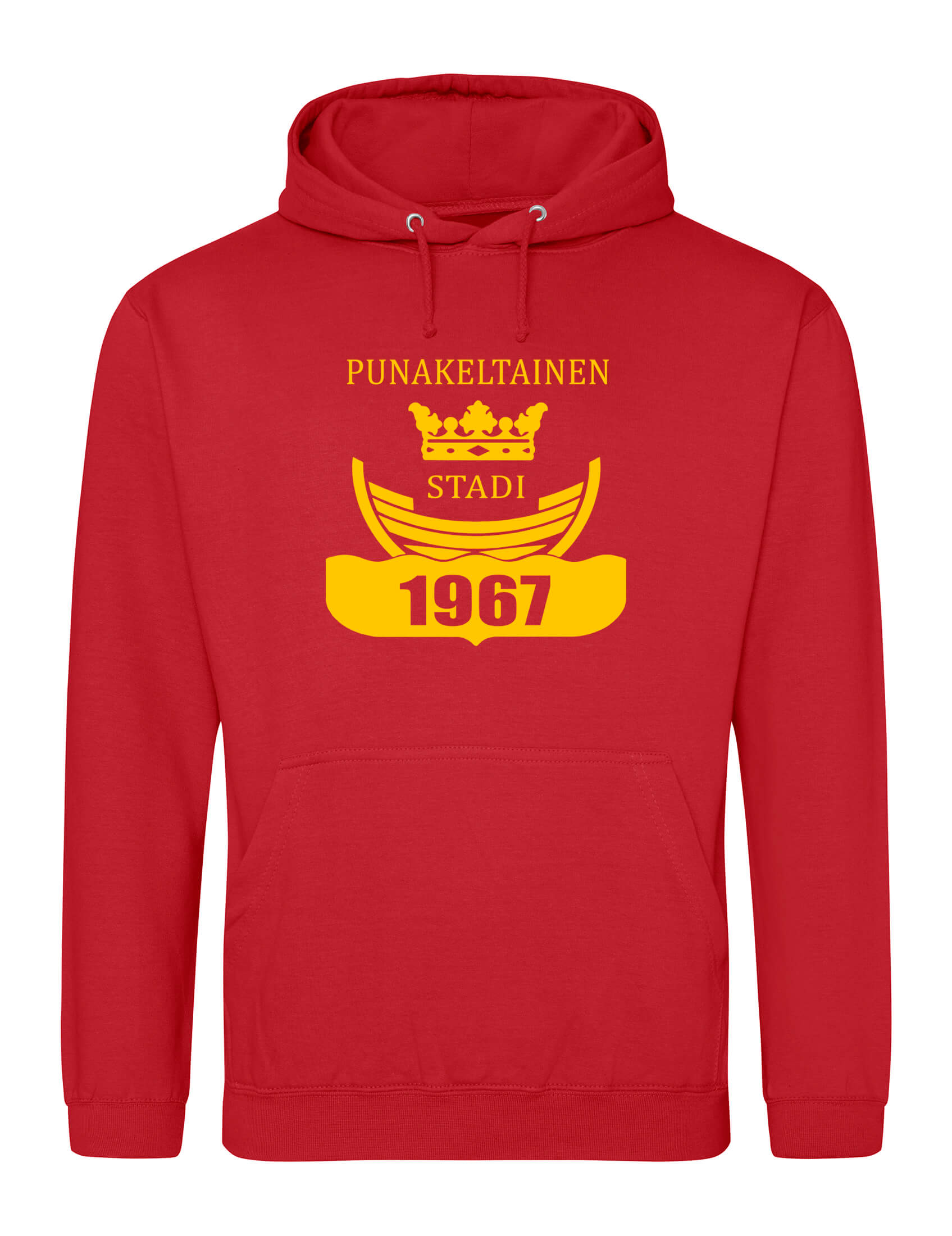 Punakeltainen Stadi, Hoody