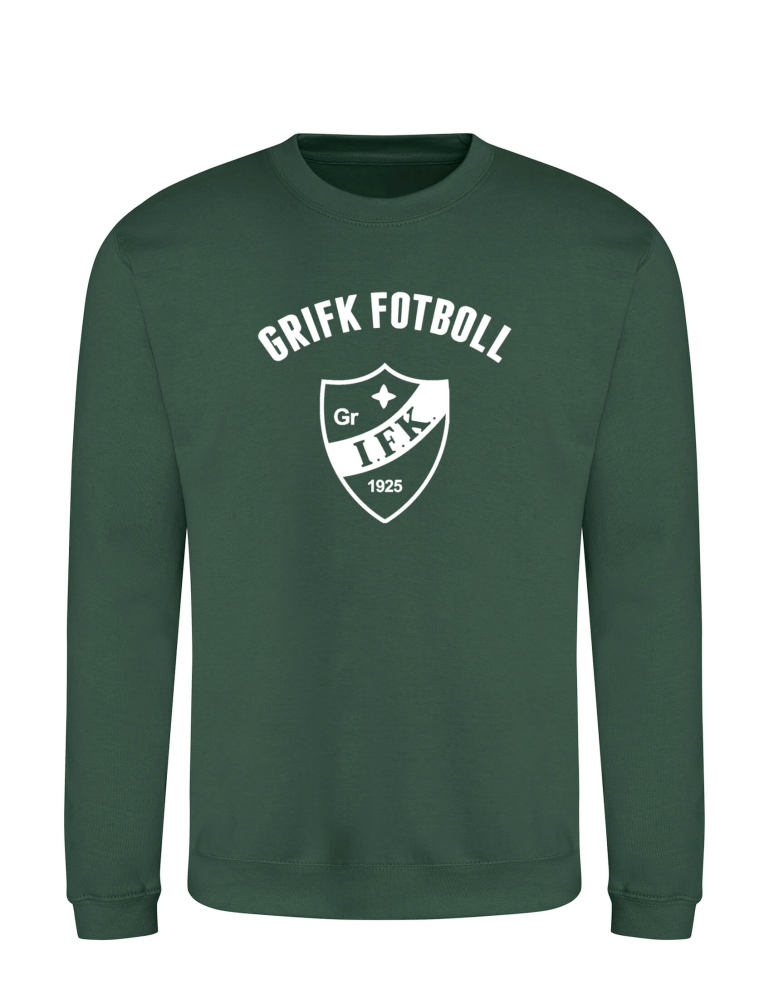 Retro Text Crest, Crewneck