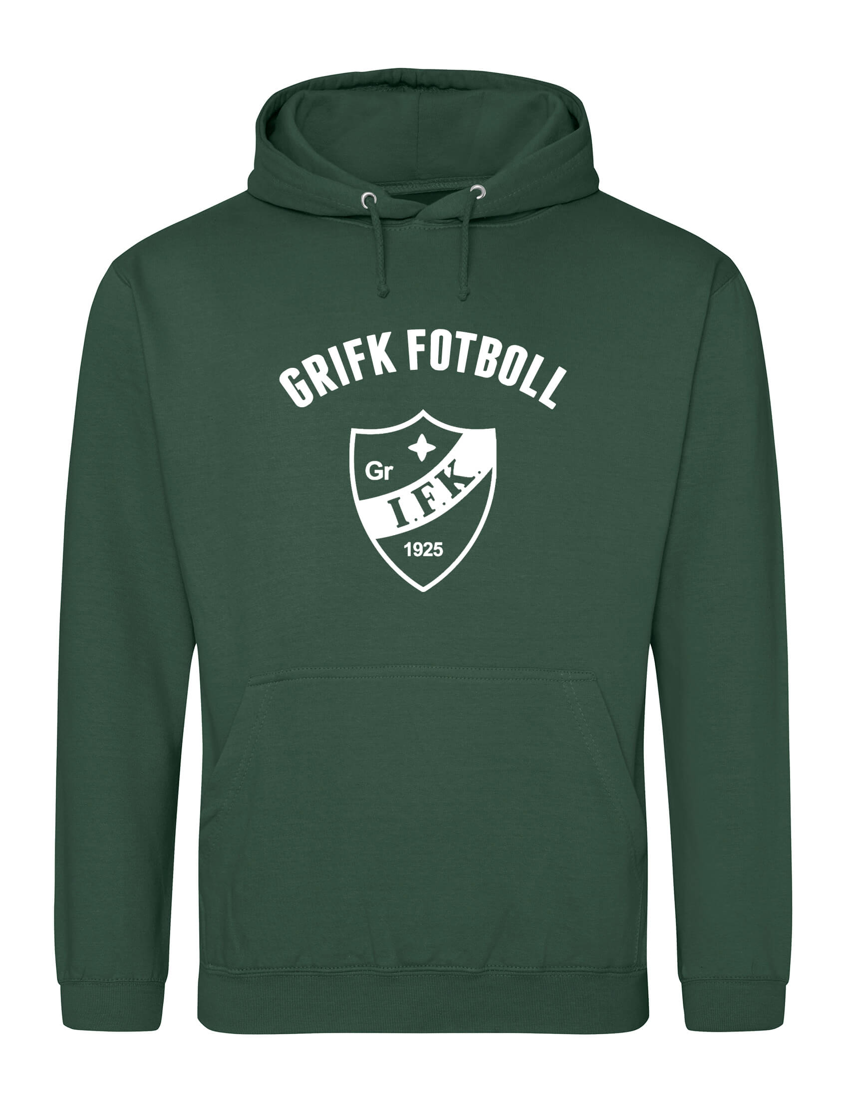 Retro Text Crest, Hoody