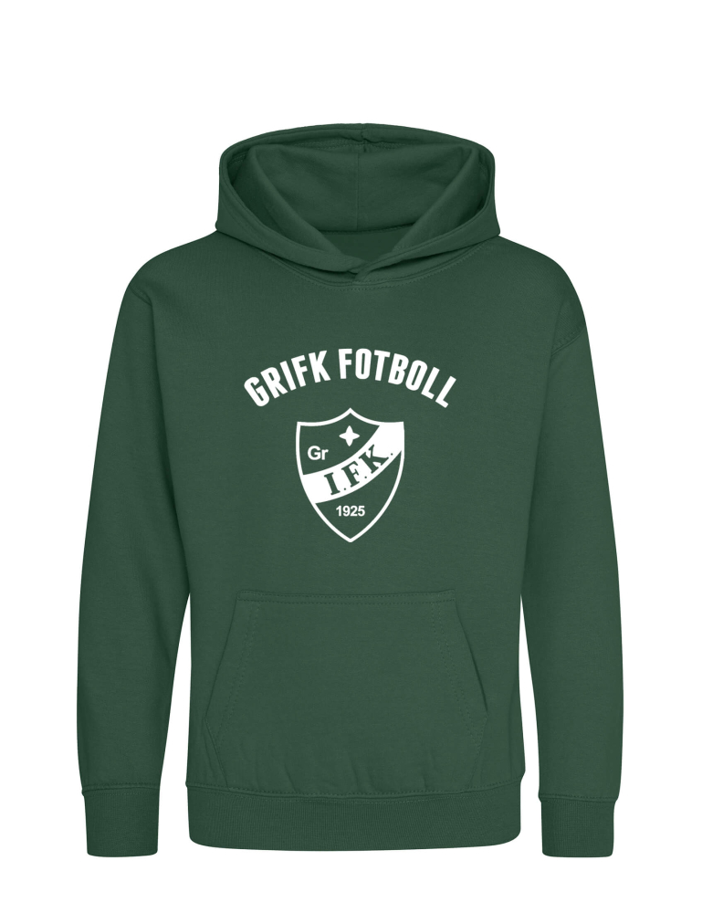 Retro Text Crest, Kids Hoody