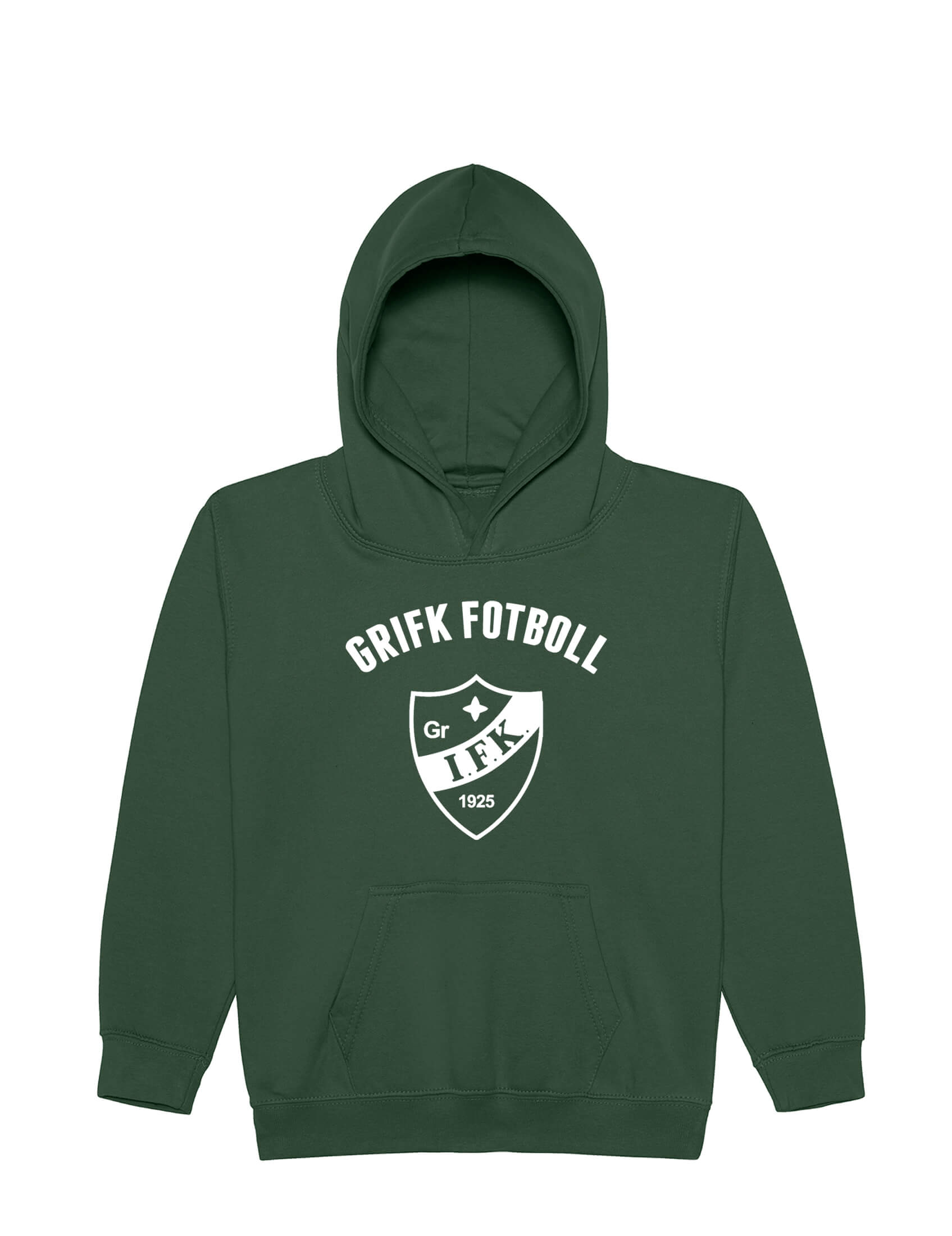 Retro Text Crest, Kids Hoody - Image 2