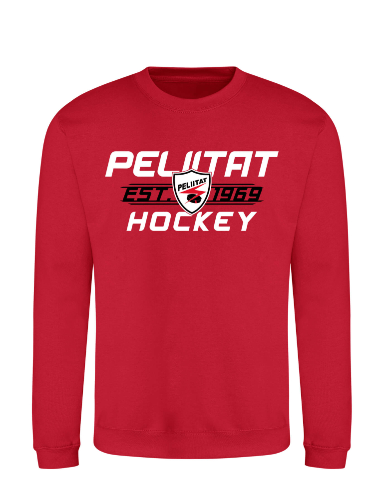 Hockey Red, Crewneck