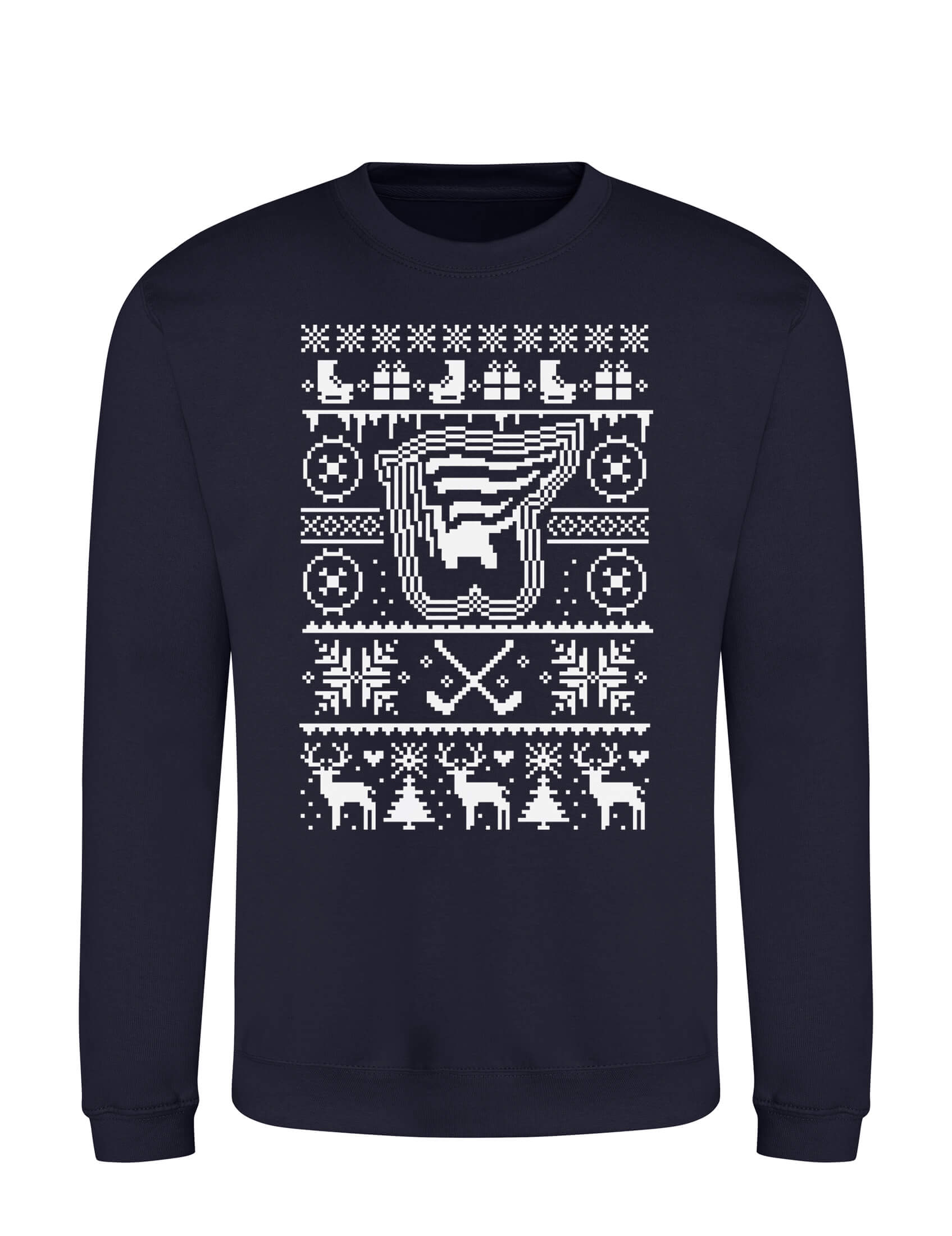 Ugly Knit Print, Crewneck