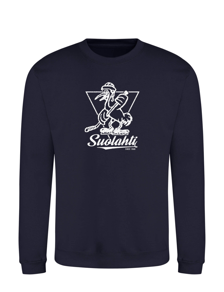 Distressed Crane, Crewneck